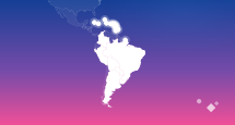 Caribbean & Latin America 24 Countries flag