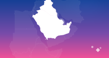 Gulf Region 6 Countries flag